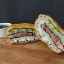 Foto de Ocean burger c/ salsa de soja