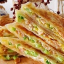 Foto de 鸡蛋手抓饼