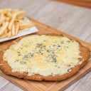 Foto de Milanesa Roquefort de Pollo con guarnición