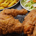 Foto de 1 POLLO BROASTER + ENSALADA Y PAPAS