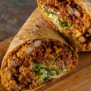 Foto de Burrito de pastor con chicharrón