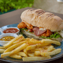 Foto de SANDWICH A LA MILANESA DE POLLO