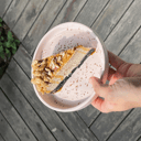 Foto de Cheesecake raw banana y miso