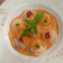 Foto de Sorrentinos de pollo y calabaza