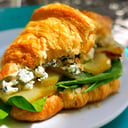 Foto de Croissant de queso azul y peras