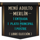 Foto de Menú Adultos:  "MERLÍN"