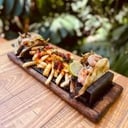 Foto de Surf & Turf Tacos with Fries