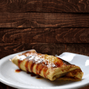 Foto de Panqueque con dulce de leche