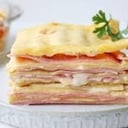 Foto de LASAGNA DE JAMON, QUESO Y ESPINACA