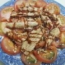 Foto de TOMATE CON MELVA Y CEBOLLA