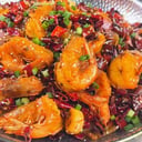 Foto de 70. 干锅虾 Camarones al wok estilo seco