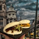 Foto de Pan bao de pollo o cerdo