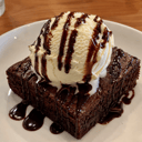 Foto de BROWNIE CON NIEVE