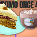 Foto de Promo Once Tortas 4 Con Chocolate Caliente