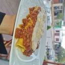 Foto de Canelones c / bologñesa y salsa blanca