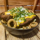 Foto de Monstermila con Aros de Cebollas