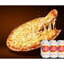 Foto de 6 CERVEZAS CARTA BLANCA Y PIZZA DE QUESO