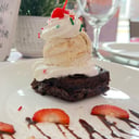 Foto de Brownie con helado