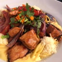 Foto de Tallarines Huancaina con Pollo Saltado