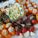 Foto de Caja de rollitos de vegetales