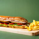 Foto de Sandwich de milanesa + papas