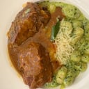 Foto de GÑOCCHIS CON PESTO O POMODORO Y PLATEDA AL JUGO