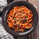 Foto de Fideos Tallarines C/Salsa Estofado