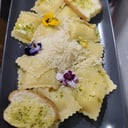 Foto de Ravioli miel, romero y ricotta
