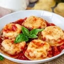 Foto de Sorrentinos de jamón, queso y ricota