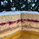 Foto de Torta 5 leche frambuesa