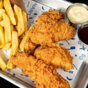 Foto de Pechuga Crispy con Papas Fritas