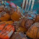 Foto de angioletti fritti alla nutella y nuez