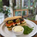 Foto de Sandwich queso de cabra VEGETARIANO