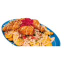 Foto de POLLO CON TAJADAS / FRIED CHICKEN AND GREEN BANANAS