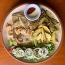 Foto de Pollo en salsa de camarones