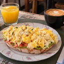 Foto de Bruschetta de palta + Café