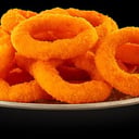 Foto de Aros de Cebolla + Salsa de Ajo