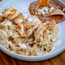 Foto de Chilaquiles Alfredo (Toca para ver proteínas)