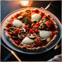 Foto de PIZZA VEGETARIANA