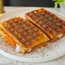 Foto de Waffle Pollo con Catupiry