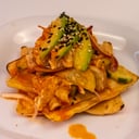 Foto de Tostada de Aguachile Rojo
