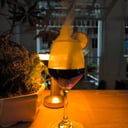 Foto de COPA DE VINO CALIENTE