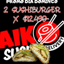 Foto de PROMO DÍA LUNES: 2 SUSHIBURGER 