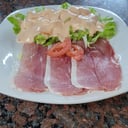 Foto de Jamón crudo con palmitos