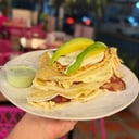 Foto de CREPE POLLO Y TOCINETA