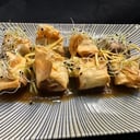 Foto de Ravioli crujiente de secreto ibérico al vino oporto