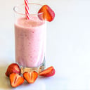 Foto de CREMA DE FRESA EN LECHE ENTERA