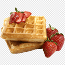 Foto de Waffle de Avena