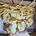 Foto de Milanga a la Napolitana c/ Fritas 