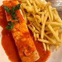 Foto de Salmon rosado a la vasca